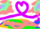 Cursive Heart
