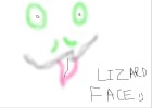 lizard face