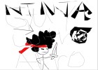 ninja afro