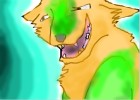 odd picture of my wolf....