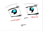 how to draw anime face2