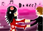 dance? girl+boy=dance love