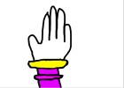 Sonic girl hand