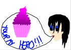 hero cupcake