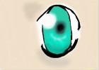 Howto draw anime eye.