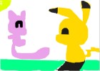 mew and pikachu!~