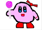 How to draw Girl Kirby