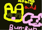 momiji and bun-bun