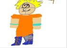 goku drawn badly :(