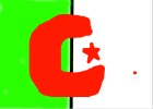 how  to  draw  the  flag   algerie