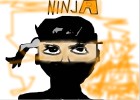 how to draw a black ninja!