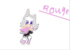 how to draw rouge the bat