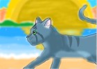 Beach kitty