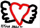 flying heart