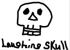 laughing skull