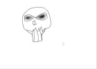 how to draw a skull