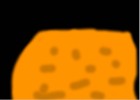 the cheesy moon in outer space
