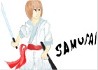 how to draw a samurai