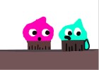 drippy cupcakes
