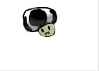 Evil toad head