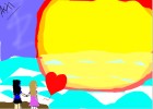 romantic sunset