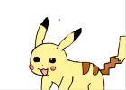 How to draw Pikachu