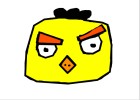 yellow angry bird FAIL