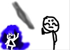water girl vs random person