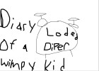 drums of the drum set of loded diper from diary of