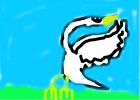 Bird landing