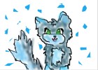 manga ice husky dog