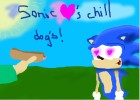 sonic loves his cill dogs!!