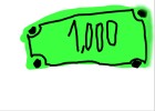 1,000 Dollars