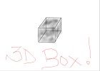 how to draw 3D box