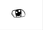 How I draw Anime Cat Eyes