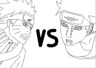 narusenin vs pain withe and black