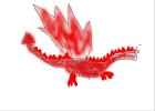 Dragon, red