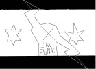 how to draw cm punk logo