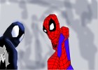Spiderman and Symbiote Spiderman