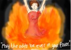 Katniss, The girl on fire!