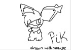 Drawing Pik with mouse