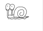 how to draw Gary the snail (uncoloured)