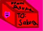 Saske's and sakura's love....