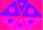 Pink and Purple Triangles