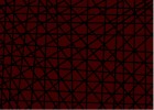 red background and black lines