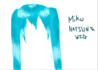 Miku Hatsune wig