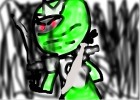 the evil green ninja