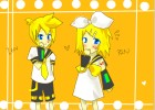 Rin and Len Chibiko