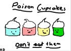 Poison Cupcakes