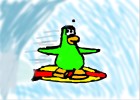 club penguin surfing